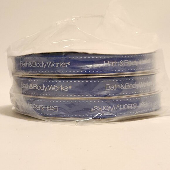 Bath And Body Works Ribbon Spool Lot of 3 BNIP SEALED 5/8" x 50YDS - Picture 1 of 4